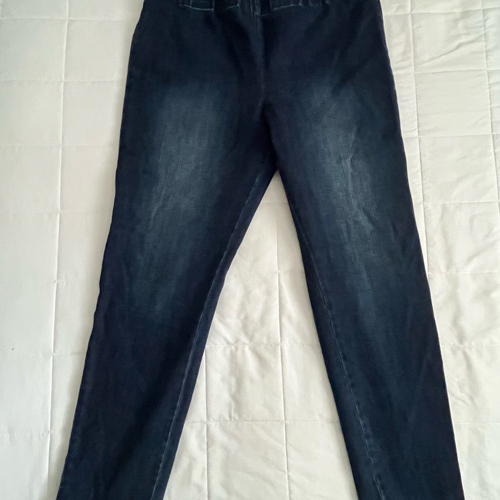 Soft Surroundings Blue Boot Cut Jeans Classic Style